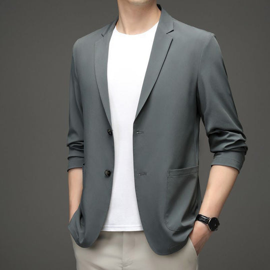 💞50K+ SOLD!👴👔Lightweight Four-Season Blazer – Versatile for all weather. Soft, breathable & easy to wear. Perfect for weddings or Sunday roasts. Look sharp effortlessly. 🥂✨