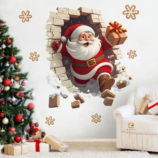 (🎄Early Christmas Sale 50%)🎅Christmas Creative Wall Sticker