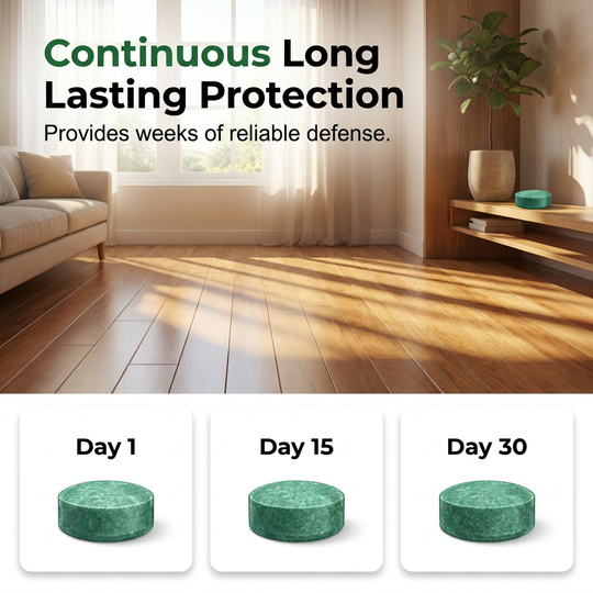 🥳 All‑Pest Repellent – Safe for pets & wildlife. No poisons, just effective. Use indoors & out. 🐾