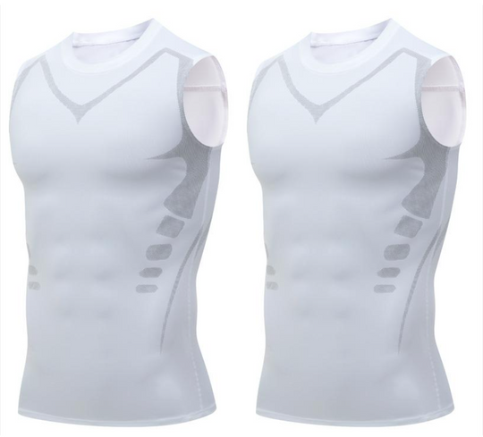 🔥40% OFF NOW! 💪 Ionic Shaping Vest – Compression & Cooling – Body Contouring & Sleeveless – Invisible Under Clothes 🕶️