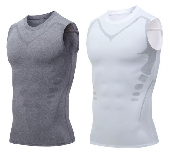 🔥40% OFF NOW! 💪 Ionic Shaping Vest – Compression & Cooling – Body Contouring & Sleeveless – Invisible Under Clothes 🕶️