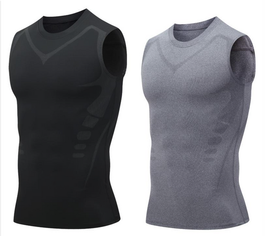 🔥40% OFF NOW! 💪 Ionic Shaping Vest – Compression & Cooling – Body Contouring & Sleeveless – Invisible Under Clothes 🕶️