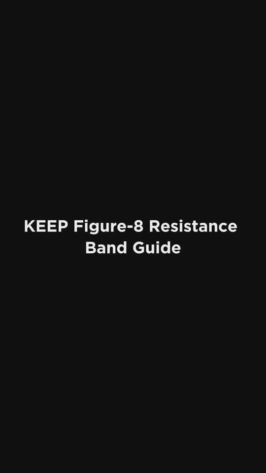 Keep Resistance Bands Figure 8 Exercise Bands for Women 8 Shaped TPE