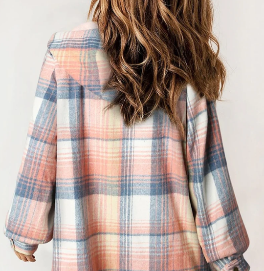 🔥Winter Clearance 50%OFF🧥Women's Winter Trendy Plaid Hooded Jacket