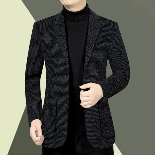 🔥Hot Sale🎊Men's Classic-Fit Single-Breasted Casual Blazer