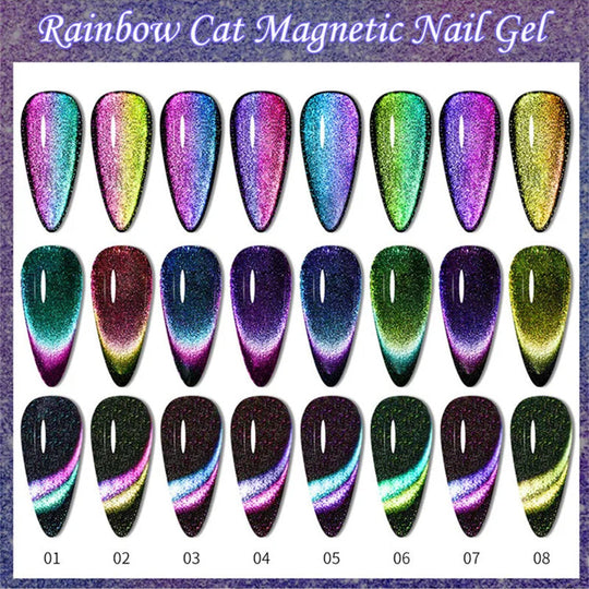 ✨Ketibaan Baru✨Hadiah Indah - Pengilat Kuku Mata Kucing Super Galaxy