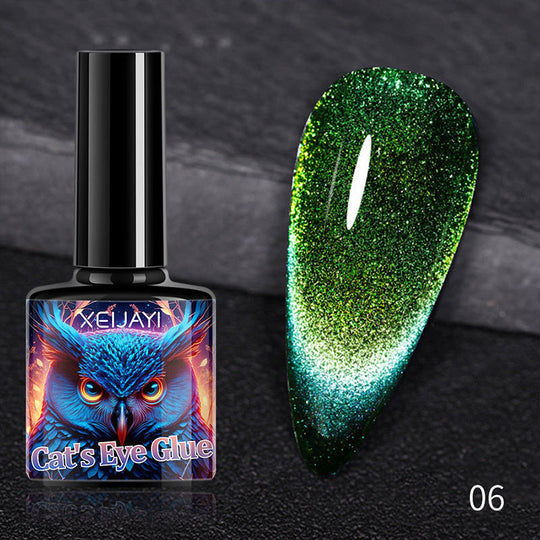 ✨Ketibaan Baru✨Hadiah Indah - Pengilat Kuku Mata Kucing Super Galaxy