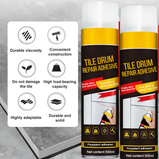 🔥Hot Sale 50% OFF🔥 Strong Adhesive Ceramic Tile Empty Drum Agent