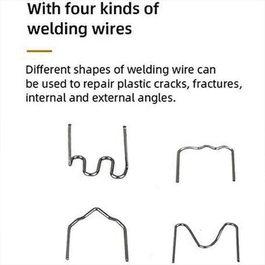 ⚙️Professional Crack Repair Welding Achine & Welding Wire（400pcs）🔩🏭