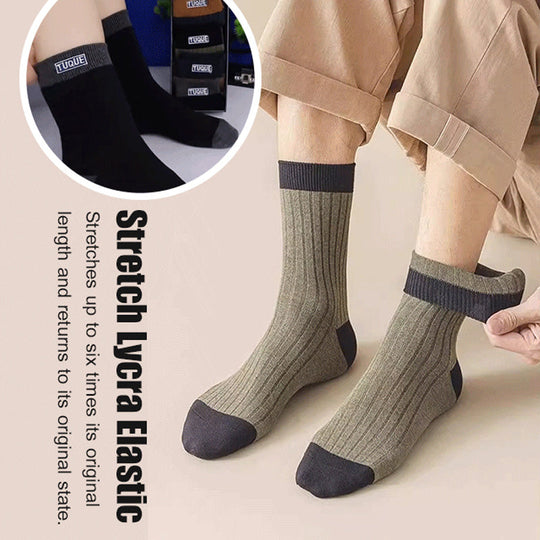 💥Big Sale 50% OFF💥 Colorblock Thermal Mid-Calf Socks