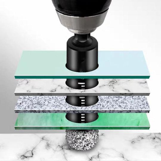 🛠️Hex shank drill bits for marble/tile/stone[Full Set]