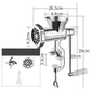 Household Hand-crank Meat Grinder and Sausage Stuffer
