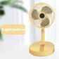 Foldable plug-in fan