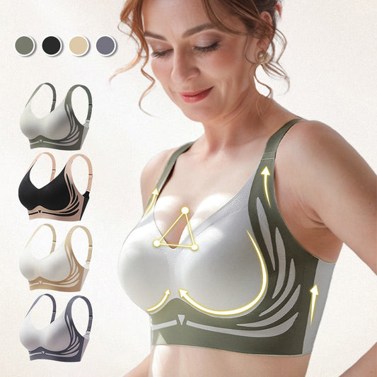 Anti-Sagging Wireless Support Bra