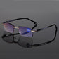 Sapphire high hardness✨Anti blue progressive Far And Near Dual-Use Reading Glasses