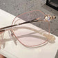 🔥New Arrival🔥Women's Synthetic Diamonds Rimless Anti Blue Light Glasses