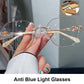 🔥New Arrival🔥Women's Synthetic Diamonds Rimless Anti Blue Light Glasses