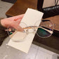 🔥New Arrival🔥Women's Synthetic Diamonds Rimless Anti Blue Light Glasses