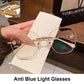 🔥New Arrival🔥Women's Synthetic Diamonds Rimless Anti Blue Light Glasses