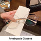 🔥New Arrival🔥Women's Synthetic Diamonds Rimless Anti Blue Light Glasses