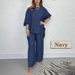 🌷Limited Time 55% OFF💞Women's Long Sleeve High Waisted Wide Leg Pants Suit