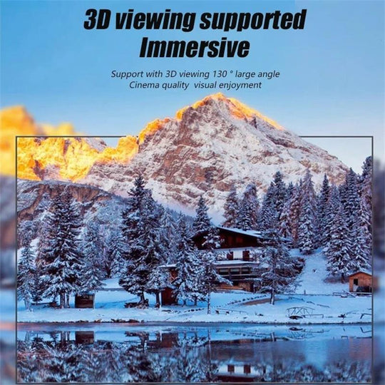 📺40% OFF NOW!✨High Definition Projection Screen - 120-inch Diagonal with Matte White Surface for Crystal Clear Home Cinema Experience🎬🌟