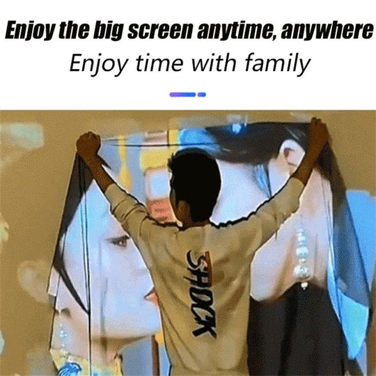 📺40% OFF NOW!✨High Definition Projection Screen - 120-inch Diagonal with Matte White Surface for Crystal Clear Home Cinema Experience🎬🌟