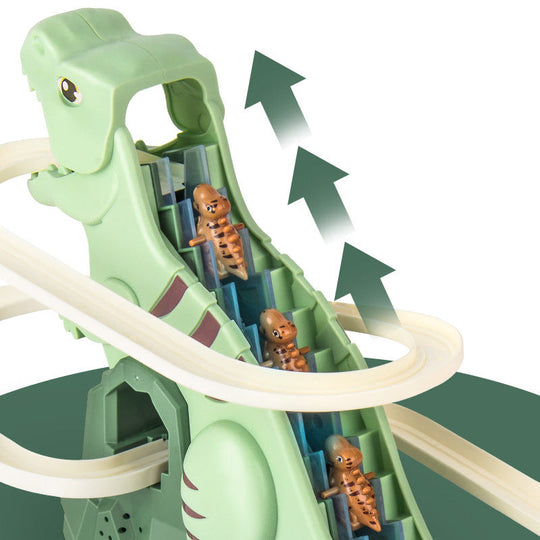 💝Idea Hadiah Jualan hangat 56% OFF-Electric Dinosaur Chase Race Track Set Playset🦕