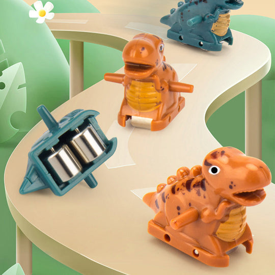 💝Idea Hadiah Jualan hangat 56% OFF-Electric Dinosaur Chase Race Track Set Playset🦕