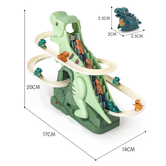 💝Idea Hadiah Jualan hangat 56% OFF-Electric Dinosaur Chase Race Track Set Playset🦕