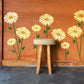 🔥Hot Sale Promotion-49% OFF🌻Garden Fence Large Flower Stencils🖌️DIY decoration