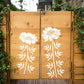 🔥Hot Sale Promotion-49% OFF🌻Garden Fence Large Flower Stencils🖌️DIY decoration