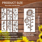🔥Hot Sale Promotion-49% OFF🌻Garden Fence Large Flower Stencils🖌️DIY decoration