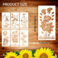 🔥Hot Sale Promotion-49% OFF🌻Garden Fence Large Flower Stencils🖌️DIY decoration