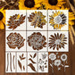 🔥Hot Sale Promotion-49% OFF🌻Garden Fence Large Flower Stencils🖌️DIY decoration