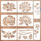 🔥Hot Sale Promotion-49% OFF🌻Garden Fence Large Flower Stencils🖌️DIY decoration