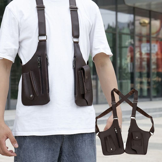 Hot Sale 50% OFF🎒Men's Anti-Theft Multi-Pocket Double-shoulder Bag
