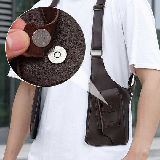 Hot Sale 50% OFF🎒Men's Anti-Theft Multi-Pocket Double-shoulder Bag