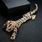 Luxurious Sparkling Tiger Brooch