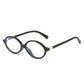 Stylish Small Oval Frame Sunglasses