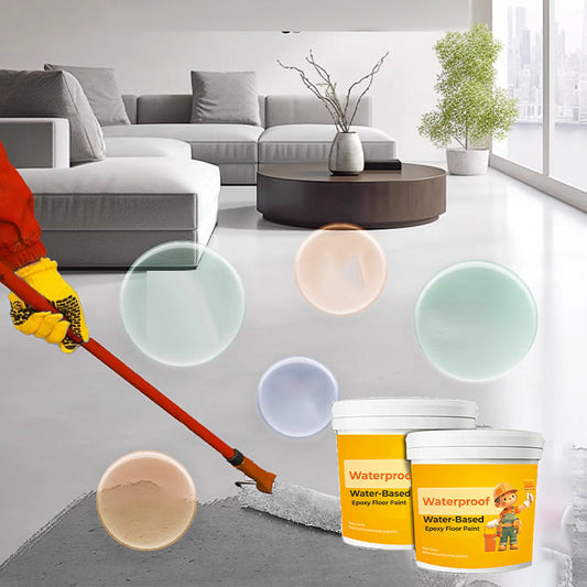 🎁Christmas Pre-Sale🎅 Waterproof Water-Based Epoxy Floor Paint