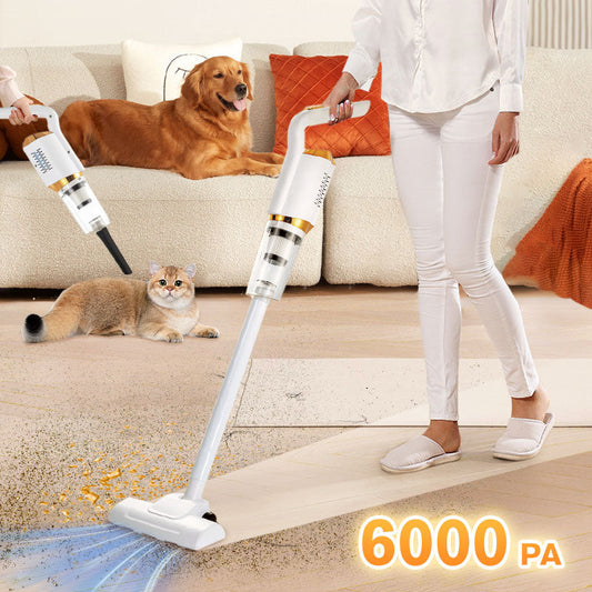 ✨New Arrival✨Cordless Vacuum Cleaner – 6000PA Powerful Suction for Home & Car