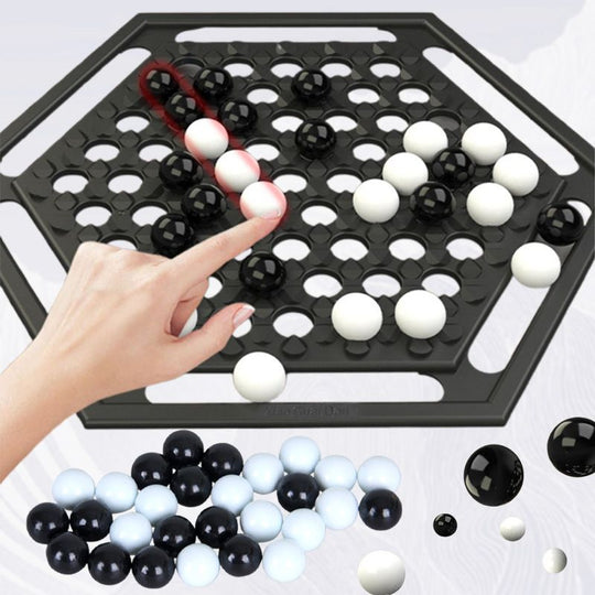 🎅Jualan Xmas - DISKAUN 49%.🎄Set Permainan Papan Catur Intelek Hitam Putih