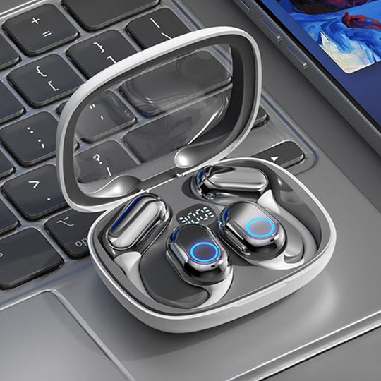 ✨Nieuwkomer✨Draadloze Bluetooth-oordopjes met oorhaakjes (50% korting)