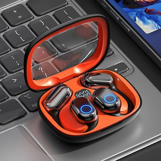 ✨Nieuwkomer✨Draadloze Bluetooth-oordopjes met oorhaakjes (50% korting)