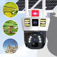 ✨360° Smart Solar Surveillance Camera with Three-screen Monitoring🔥