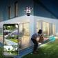 ✨360° Smart Solar Surveillance Camera with Three-screen Monitoring🔥