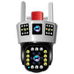 ✨360° Smart Solar Surveillance Camera with Three-screen Monitoring🔥