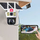 ✨360° Smart Solar Surveillance Camera with Three-screen Monitoring🔥