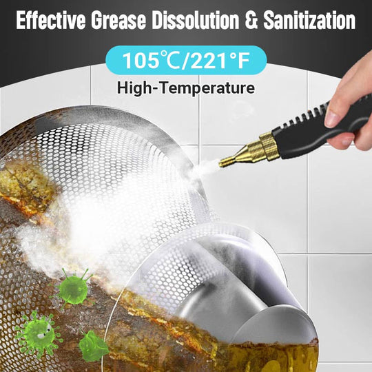 🔥Best Seller Worldwide✨2500W Handheld High-Temperature Pressurized Steam Cleaner